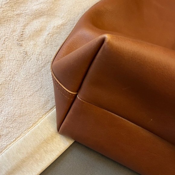 Madewell Brown Leather Tote Bag - Picture 6 of 8